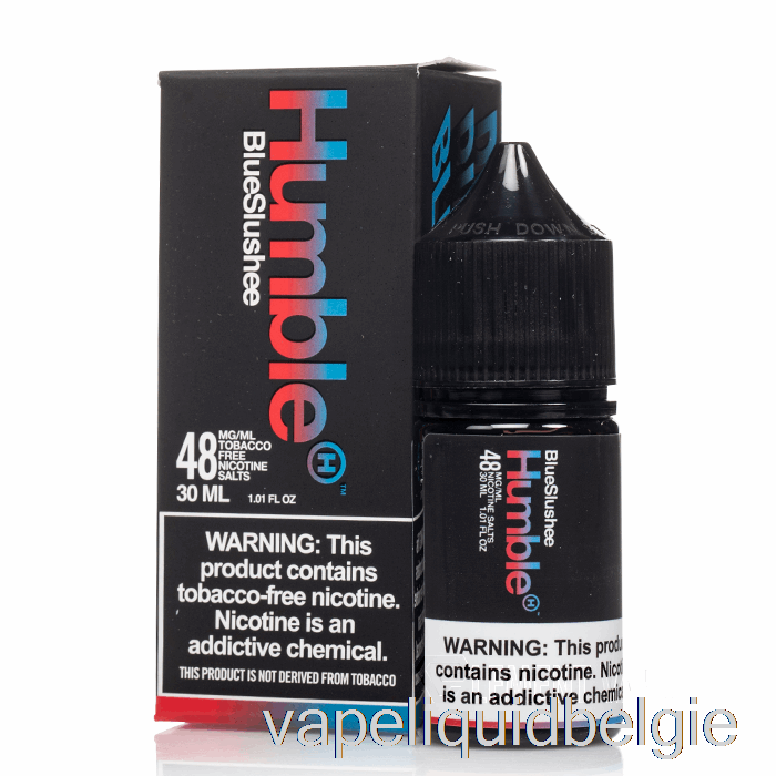 Vape Vloeibare Blauwe Slushee - Bescheiden Zouten - 30 Ml 48 Mg